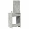 vidaXL Dressing Table Concrete Grey 50 x 41 x 140 cm Engineered Wood