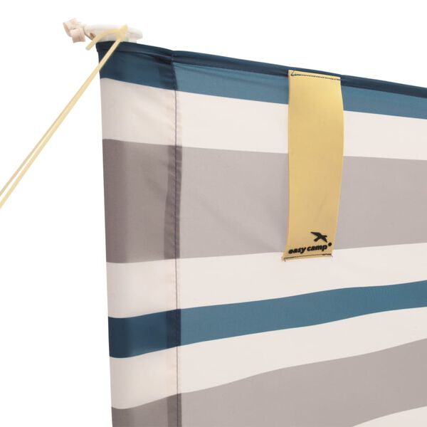 Easy Camp Beach Windscreen Shore Blue and Sand