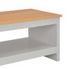 vidaXL Coffee Table Grey 105x47x42 cm