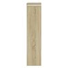 vidaXL Radiator Cover Sonoma Oak 205x21.5x83.5 cm Engineered Wood
