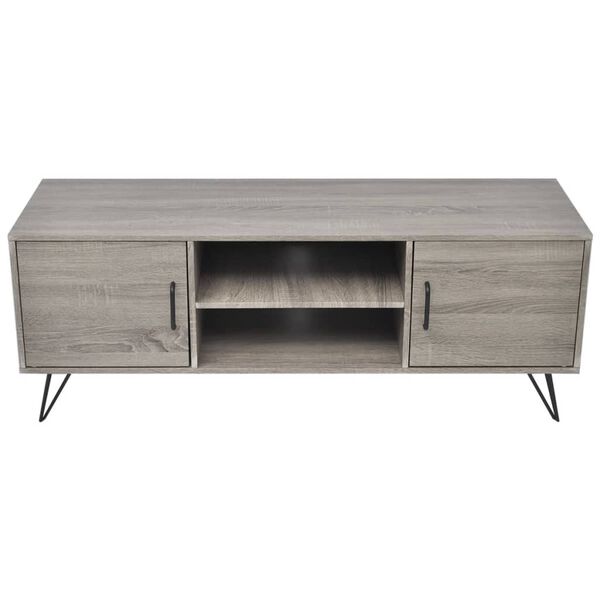 vidaXL TV Cabinet 120x40x45 cm Grey