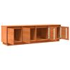 vidaXL TV Cabinet Brown 156 x 37 x 45 cm Engineered Wood