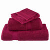 vidaXL Washcloths SOLUND Bordeaux Cotton