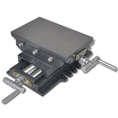 Manually Operated Cross Slide Vice Table