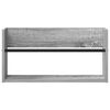 vidaXL Magazine Rack 2 pcs Grey Sonoma 60 x 12 x 30 cm Engineered Wood