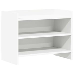 vidaXL TV Cabinet 60 x 33 x 47 cm White Engineered Wood