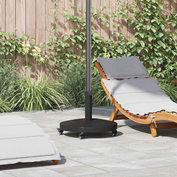 vidaXL Parasol Base Black 48 x 48 x 32 cm