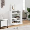 vidaXL Shoe Cabinet White 60x35x70 cm Engineered Wood