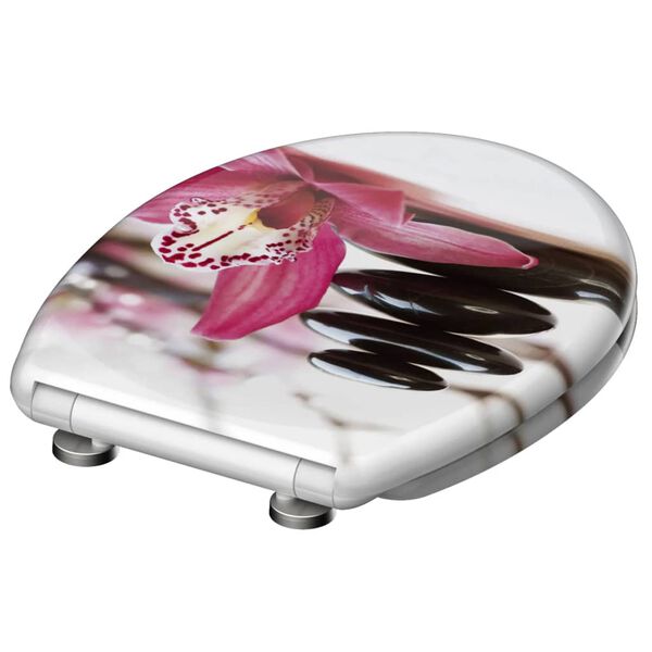SCH&Uuml;TTE Toilet Seat with Soft-Close Quick Release WELLYNESS