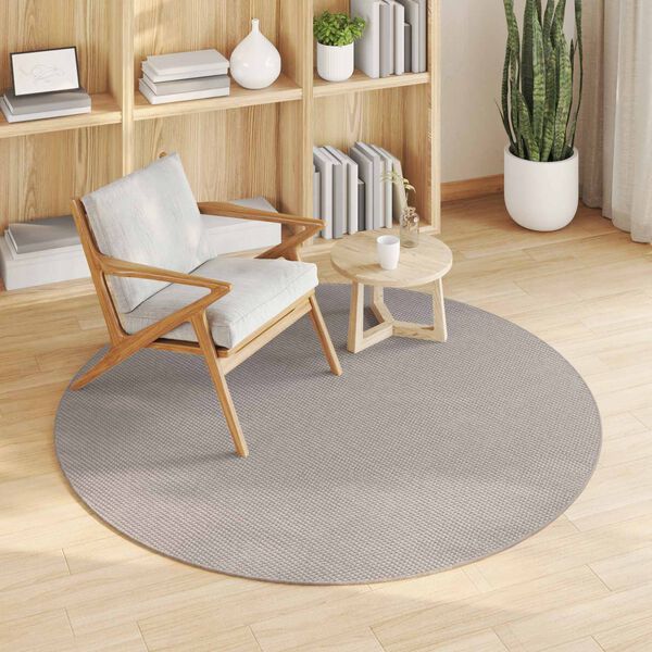 vidaXL Area Rugs Round Cream and Taupe &Oslash; 120 CM