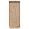 vidaXL Sideboard 31.5x34x75 cm Solid Wood Pine