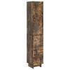vidaXL Cabinet Set 2 pcs Smoked Oak 34.5 x 33 x 90 cm Engineered Wood