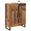 vidaXL Sideboard Old Wood 69.5 x 34 x 90 cm Engineered Wood and Iron