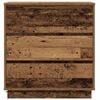 vidaXL Bedside Cabinet Old Wood 71 x 34.5 x 75 cm Engineered wood