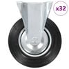 vidaXL 32 pcs Fixed Casters 200 mm