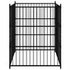 vidaXL Outdoor Dog Kennel 150x150x185 cm