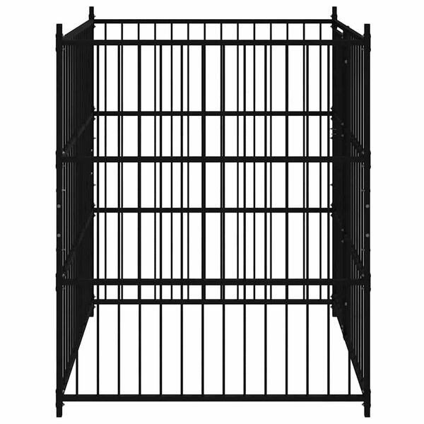 vidaXL Outdoor Dog Kennel 150x150x185 cm
