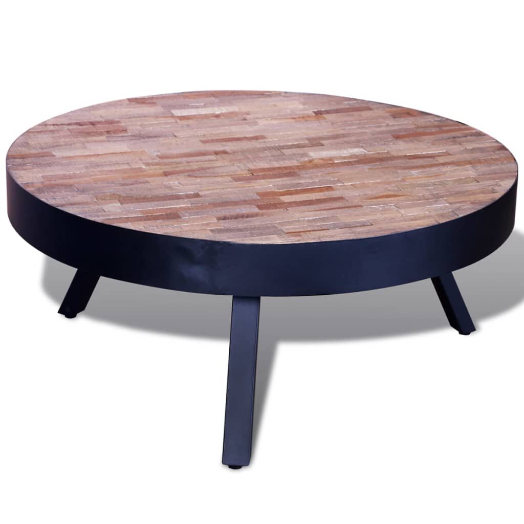 Round coffee sales table no legs