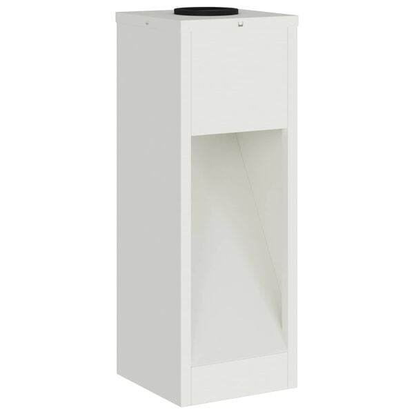 vidaXL Solar Led Pathway Light 2 pcs White Cold Rolled Steel