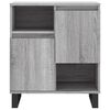 vidaXL Sideboards 2 pcs Grey Sonoma Engineered Wood