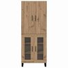 vidaXL Highboard 2 pcs Artisan Oak 69.5 x 34 x 180 cm