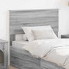 vidaXL Headboard with Headboard Grey Sonoma 75 cm Engineered wood