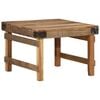 vidaXL Coffee Table Brown 60 x 55 x 40 cm Solid Reclaim Wood