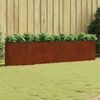 vidaXL Garden Raised Bed 360x40x80 cm Corten Steel