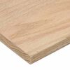vidaXL Stair Treads 2 pcs Untreated 100x30x2 cm Solid Wood Oak