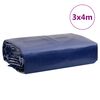 vidaXL Tarpaulin Blue 3x4 m 650 g/m&sup2;