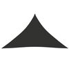 vidaXL Sunshade Sail Oxford Fabric Triangular 5x5x6 m Anthracite
