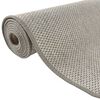 vidaXL Carpet Runner Sisal Look Platina 80x400 cm