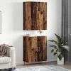 vidaXL Highboard Old wood 69.5 x 34 x 180 cm Engineered Wood