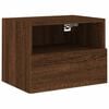 vidaXL 5 Piece TV Wall Units Brown Oak Engineered Wood