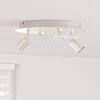 vidaXL Ceiling Spotlight Silver 29 x 29 x 11 cm Steel and glass