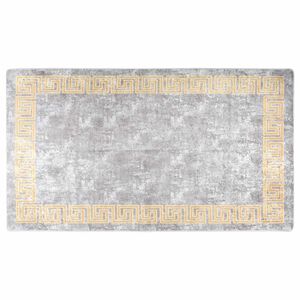 vidaXL Rug Washable 190x300 cm Grey Anti Slip