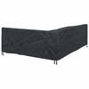 vidaXL Furniture Cover Black 250 x 180 x 80 cm 600D Oxford Fbric
