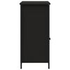 vidaXL Sideboard Black 100x35x75 cm Engineered Wood
