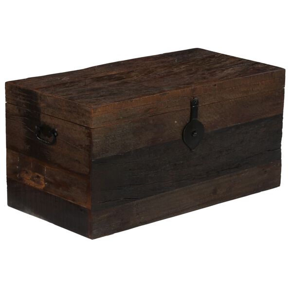 vidaXL Storage Box Solid Reclaimed Wood 80x40x40 cm