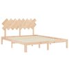 vidaXL Bed Frame without Mattress 160x200 cm Solid Wood Pine