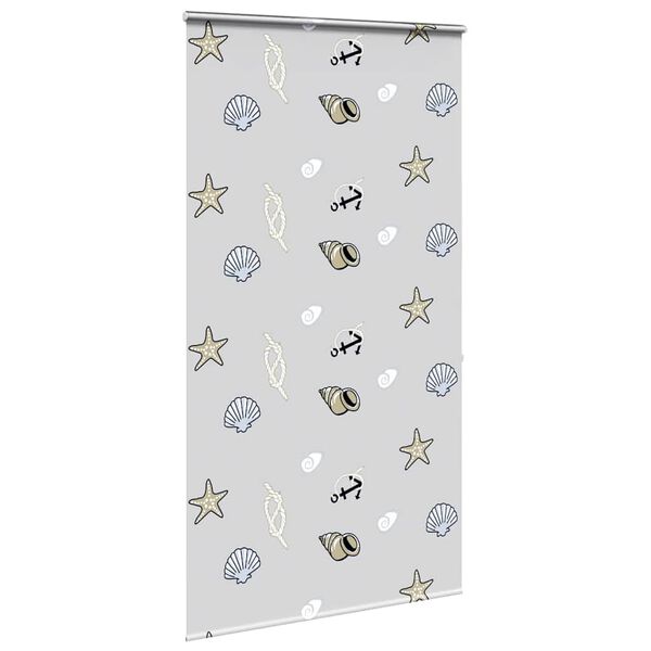 vidaXL Shower Roller Blind with Cassette 130x240 cm Fabric Width 126 cm