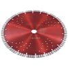 vidaXL Diamond Cutting Disc with Turbo and Holes Steel 300 mm