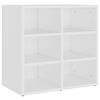 vidaXL Shoe Cabinet White 52,5x30x50 cm
