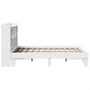 vidaXL Bed Frame without Mattress White 160x200 cm Solid Wood Pine
