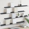 vidaXL Floating Shelf 4 pcs Anthracite 100 x 9 x 2.5 cm Steel