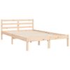 vidaXL Bed Frame without Mattress Small Double Solid Wood