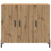 vidaXL Sideboard Artisan Oak 90 x 34 x 80 cm Engineered Wood