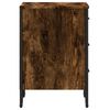 vidaXL Bedside Cabinet Smoked Oak 40x41x60 cm Engineered Wood