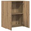 vidaXL Office Cabinet Old Wood 70 x 32 x 77.5 cm Engineered Wood
