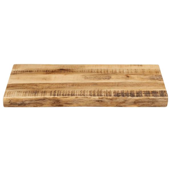 vidaXL Table Top Live Edge 50x40x3.8 cm Solid Wood Rough Mango